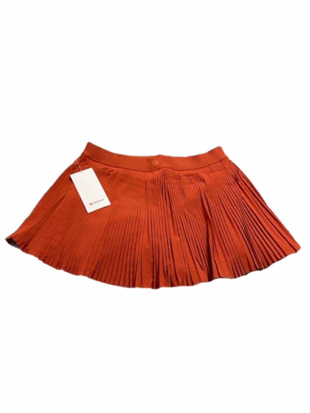 NWT Lululemon Varsity High-Rise Pleated Tennis Skirt *14” (Autumn Rust) Size 12